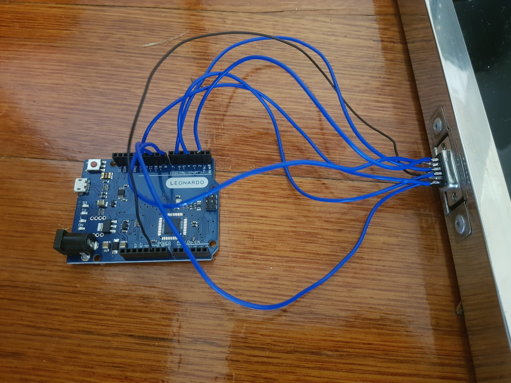 Arduino Leonardo dance pad controller