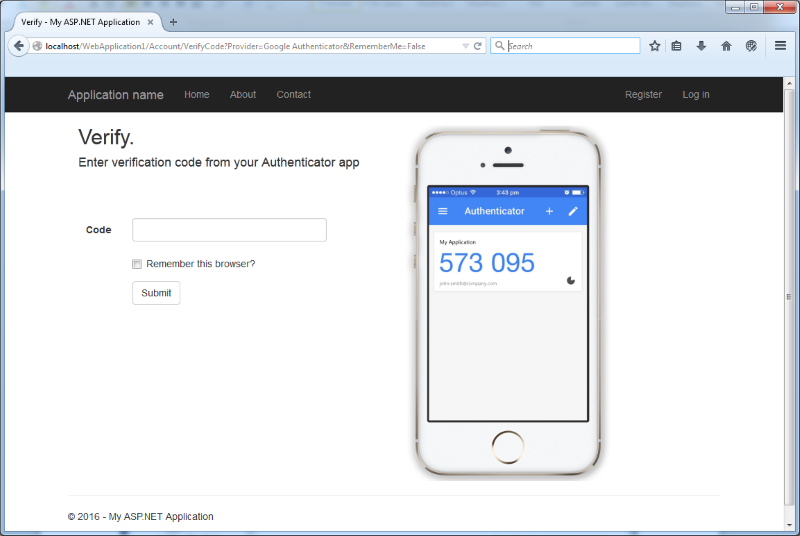 auth 1 screenshot